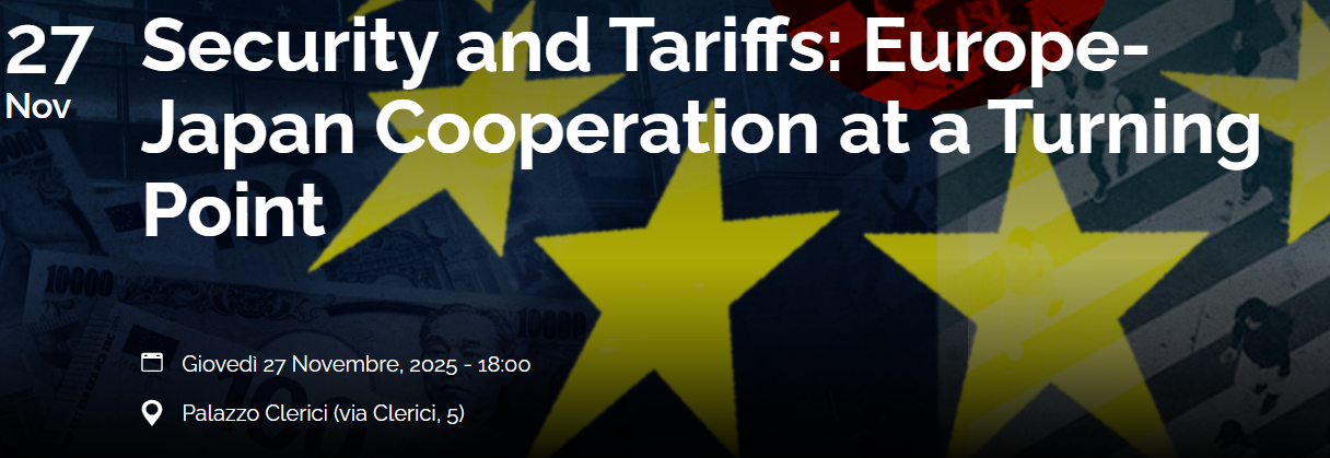 Security and Tariffs: Europe-Japan Cooperation at a Turning Point